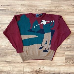 Vintage Golf Sweater
